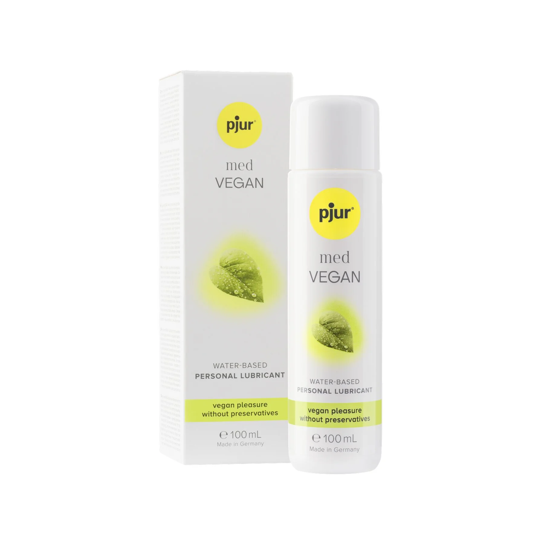 Лубрикант на водній основі pjur MED Vegan glide 100ml 6 Лубрикант на водній основі pjur MED Vegan glide 100ml - Зображення 4