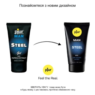 Гель для пеніса стимулювальний pjur MAN Steel Gel 50 ml 9 Гель для пеніса стимулювальний pjur MAN Steel Gel 50 ml - Зображення 3