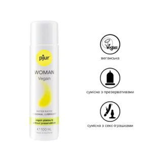 Alternative view of Лубрикант на водній основі pjur Woman Vegan 100ml