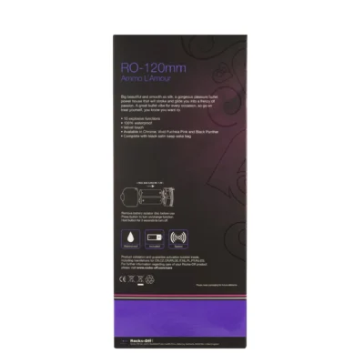 Зображення Віброкуля Rocks Off RO-120 mm 10 Chrome