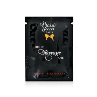 Пробник масажної олії Plaisirs Secrets Strawberry 3ml