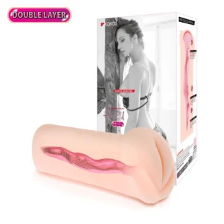 Мастурбатор-вагіна двошаровий Kokos Haru Double Layer 11 Зображення Мастурбатор-вагіна двошаровий Kokos Haru Double Layer
