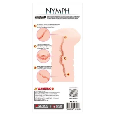 Мастурбатор-вагіна Kokos Nymph 15 Зображення Мастурбатор-вагіна Kokos Nymph