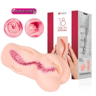 Мастурбатор Kokos Dream Double Layer 14 Зображення Мастурбатор Kokos Dream Double Layer