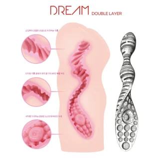 Мастурбатор Kokos Dream Double Layer 15 Зображення Мастурбатор Kokos Dream Double Layer