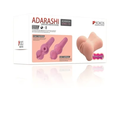 Зображення Мастурбатор-вагіна двошаровий Kokos Adarashi -1 Double Layer doggy-style