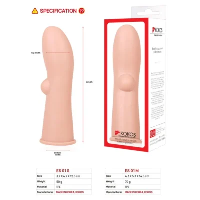 Зображення Насадка на член Kokos Extreme Sleeve ES.01 розмір S