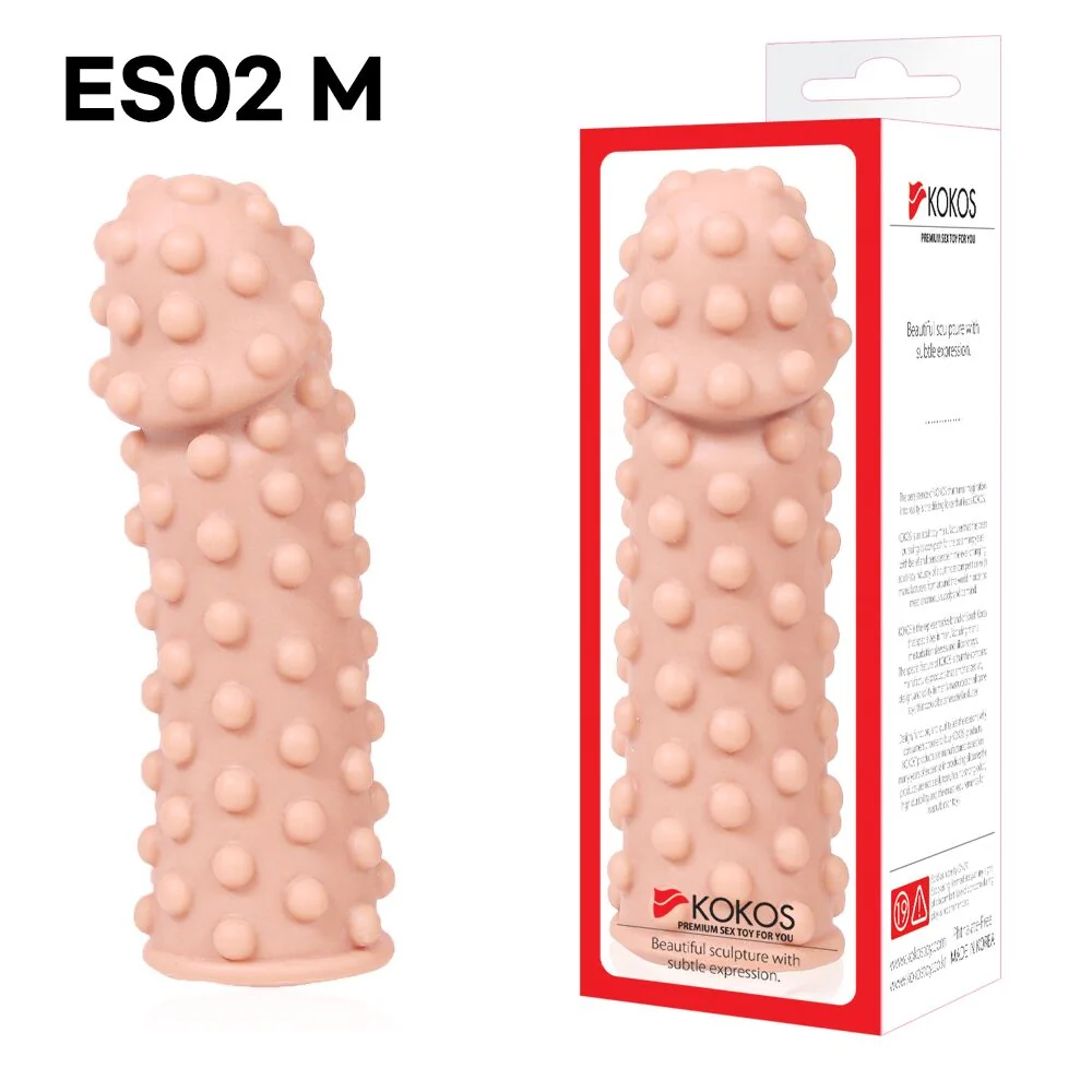 Насадка на член Kokos Extreme Sleeve ES.02 розмір M 6 Насадка на член Kokos Extreme Sleeve ES.02 розмір M - Зображення 4