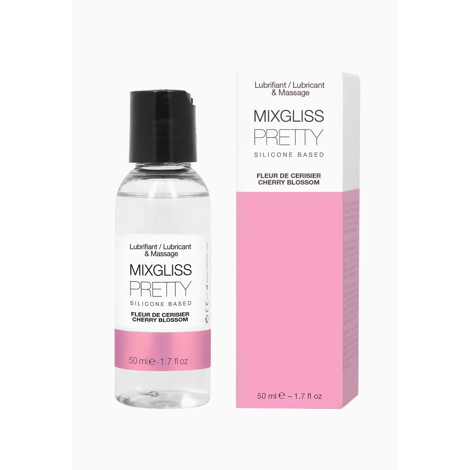 Лубрикант на силіконовій основі MixGliss PRETTY FLEUR CERISIER 50ml 3 Лубрикант на силіконовій основі MixGliss PRETTY FLEUR CERISIER 50ml