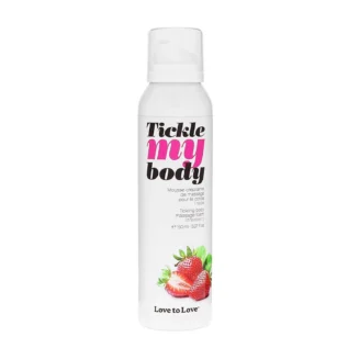 Масажна піна Love To Love TICKLE MY BODY Strawberry 150ml