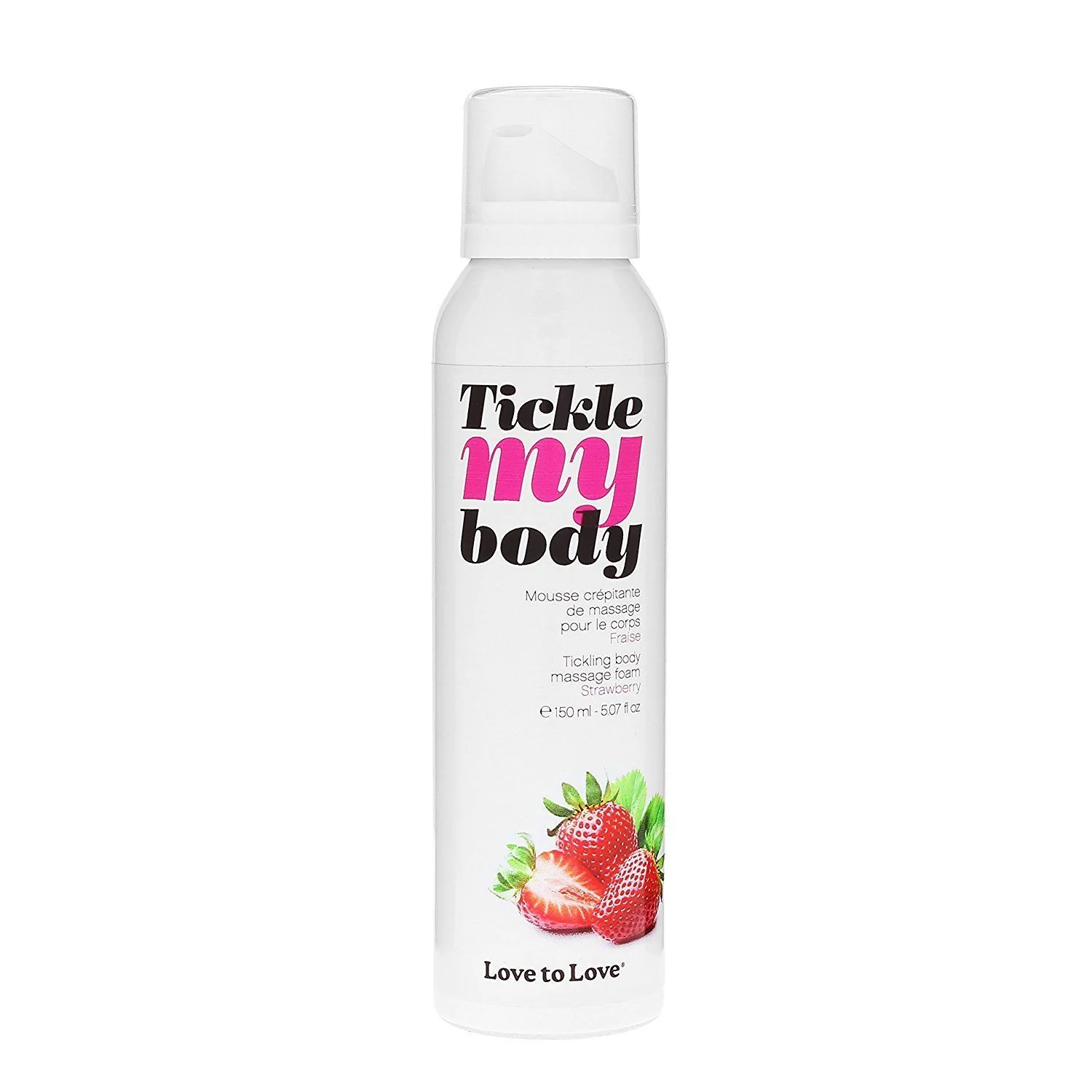 Масажна піна Love To Love TICKLE MY BODY Strawberry 150ml 3 Масажна піна Love To Love TICKLE MY BODY Strawberry 150ml