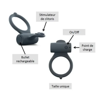 Зображення Ерекційне кільце Dorcel Power Clit Plus