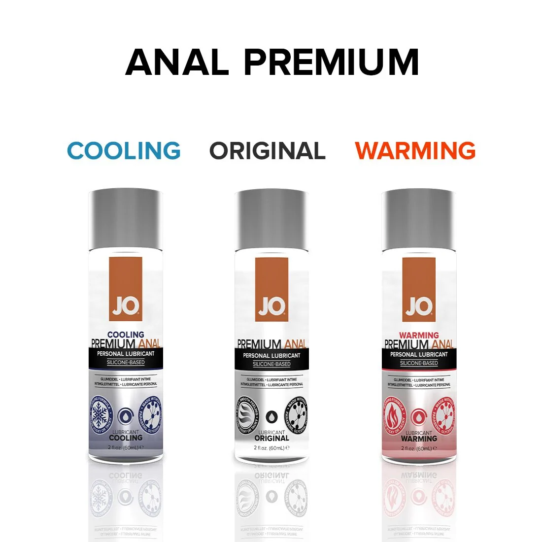 Анальна змазка на силіконовій основі JO ANAL PREMIUM COOLING 60ml 7 Анальна змазка на силіконовій основі JO ANAL PREMIUM COOLING 60ml - Зображення 5