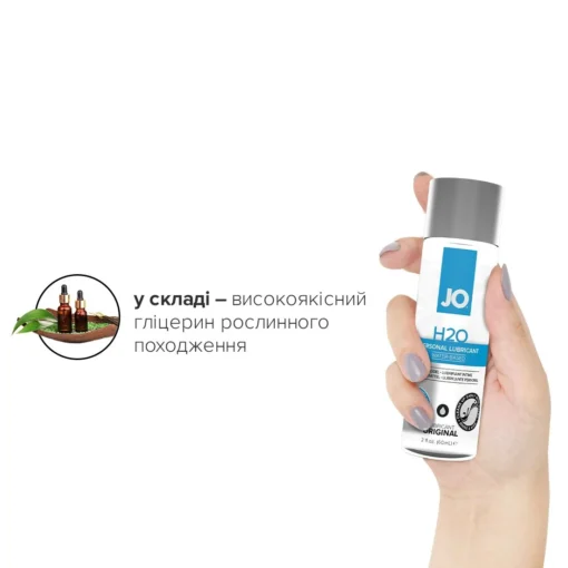 Змазка на водній основі JO H2O ORIGINAL 60ml - Зображення 4