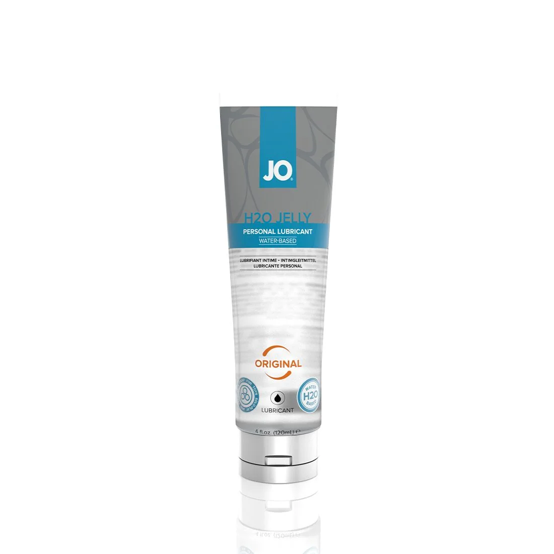 Густий лубрикант на водній основі JO H2O JELLY ORIGINAL 120ml 3 Густий лубрикант на водній основі JO H2O JELLY ORIGINAL 120ml