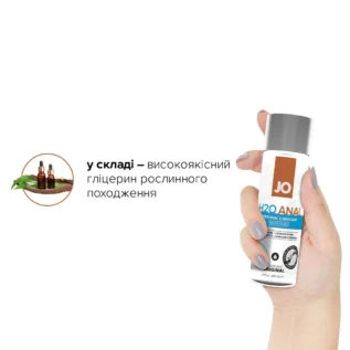 Анальна змазка JO ANAL H2O ORIGINAL 60ml 10 Анальна змазка JO ANAL H2O ORIGINAL 60ml - Зображення 4