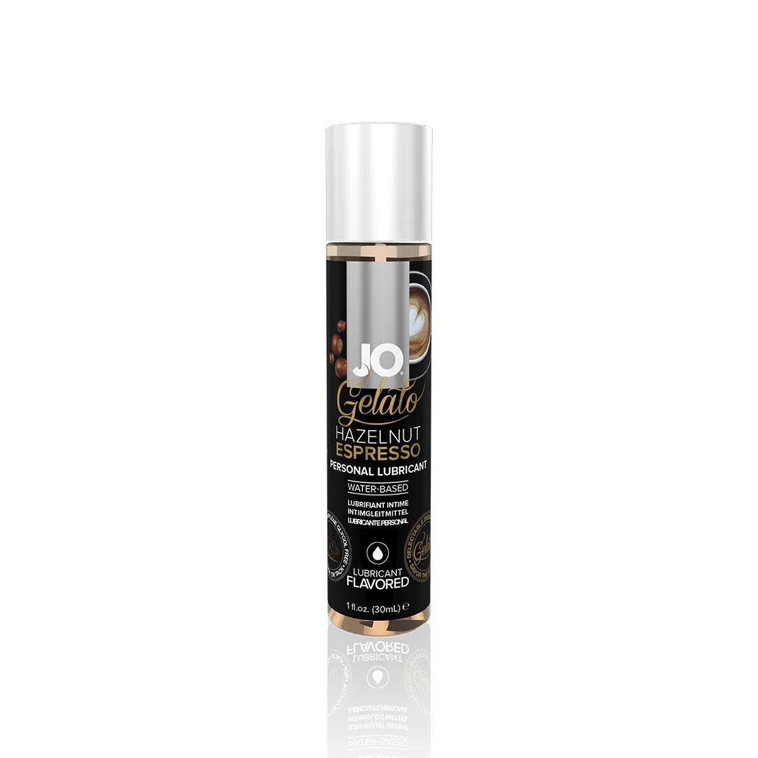 Змазка на водній основі JO GELATO Hazelnut Espresso 30ml 3 Змазка на водній основі JO GELATO Hazelnut Espresso 30ml
