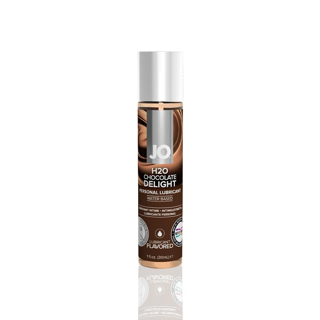 Змазка на водній основі JO H2O Chocolate Delight 30ml 3 Змазка на водній основі JO H2O Chocolate Delight 30ml