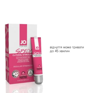 Збуджувальний гель для клітора JO SPICY WARMING 10ml - Зображення 3
