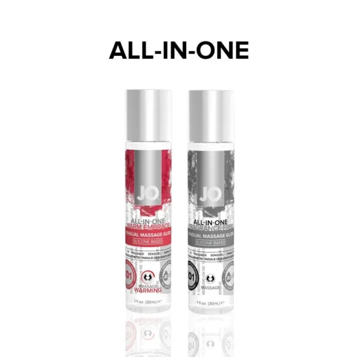 Розігріваючий масажний гель та змазка 2-в-1 JO All-in-one Massage Glide - WARMING  30ml - Зображення 5