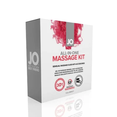 Набір для масажу JO ALL IN ONE MASSAGE GIFT SET 10 Зображення Набір для масажу JO ALL IN ONE MASSAGE GIFT SET