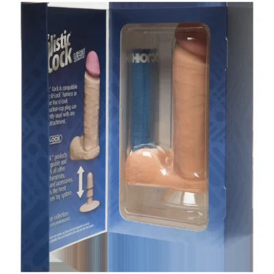 Зображення Фалоімітатор Doc Johnson The Realistic Cock 8 inch White - ULTRASKYN