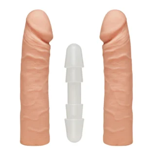 Фалоімітатор подвійний Doc Johnson The D - Double D - 16 Inch - ULTRASKYN