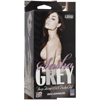 Alternative view of Мастурбатор-ротик Doc Johnson Sasha  - Ultraskyn Deep Throat Pocket Pal