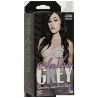 Alternative view of Вібромастурбатор ротик Doc Johnson Sasha Grey - Ultraskyn Vibrating Deep Throat Sucker