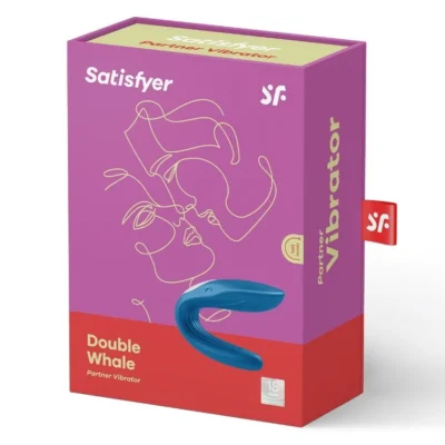 Зображення Вібратор для пар Satisfyer Double Whale