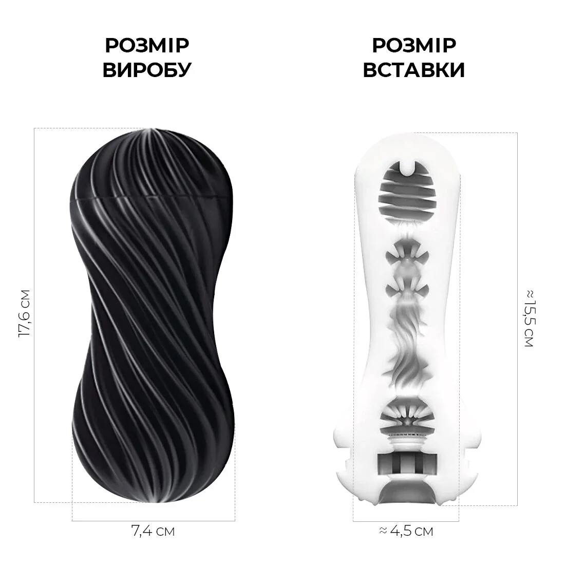 Мастурбатор Tenga Flex Rocky Black 4 Мастурбатор Tenga Flex Rocky Black - Зображення 2