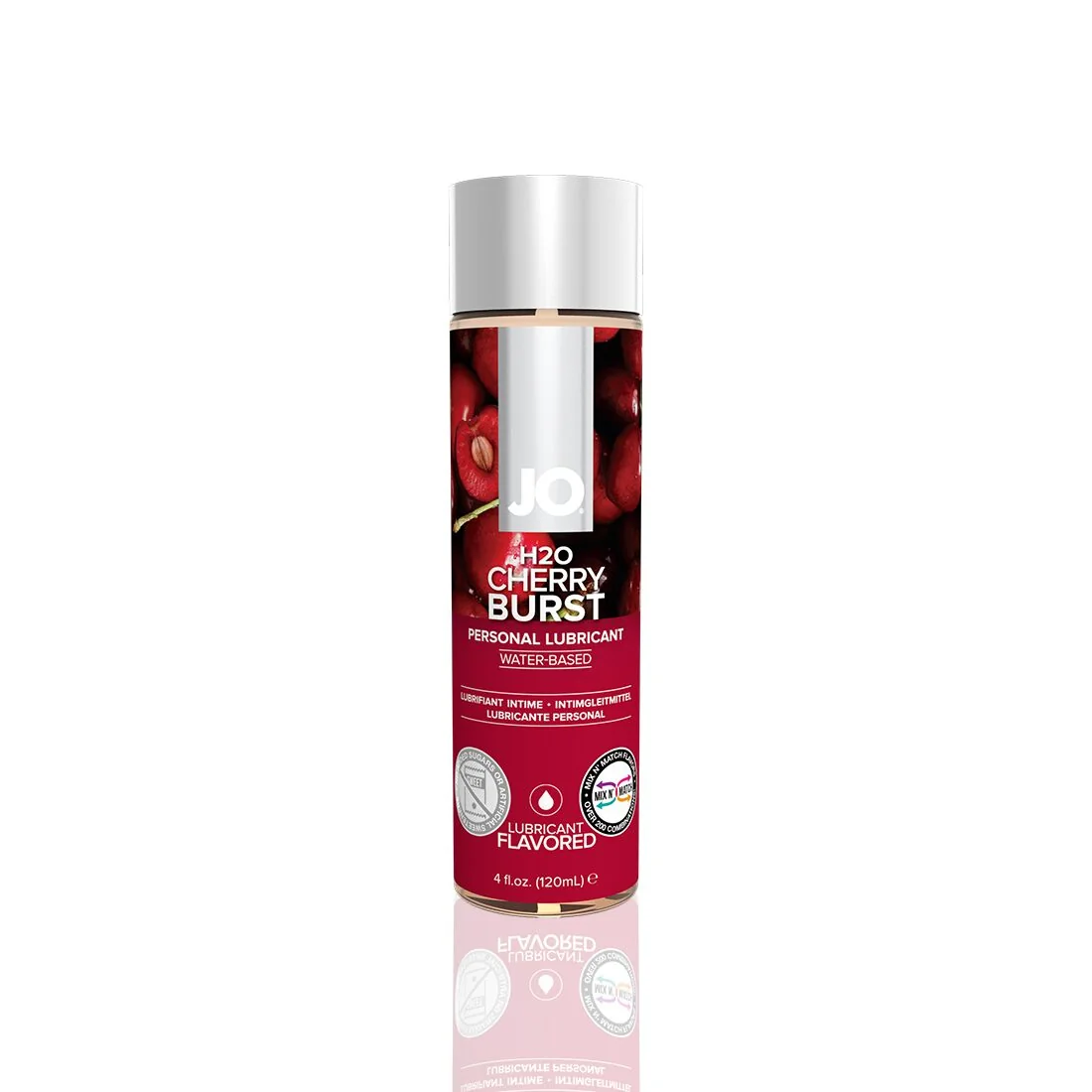 Змазка на водній основі JO H2O Cherry Burst 120ml 3 Змазка на водній основі JO H2O Cherry Burst 120ml