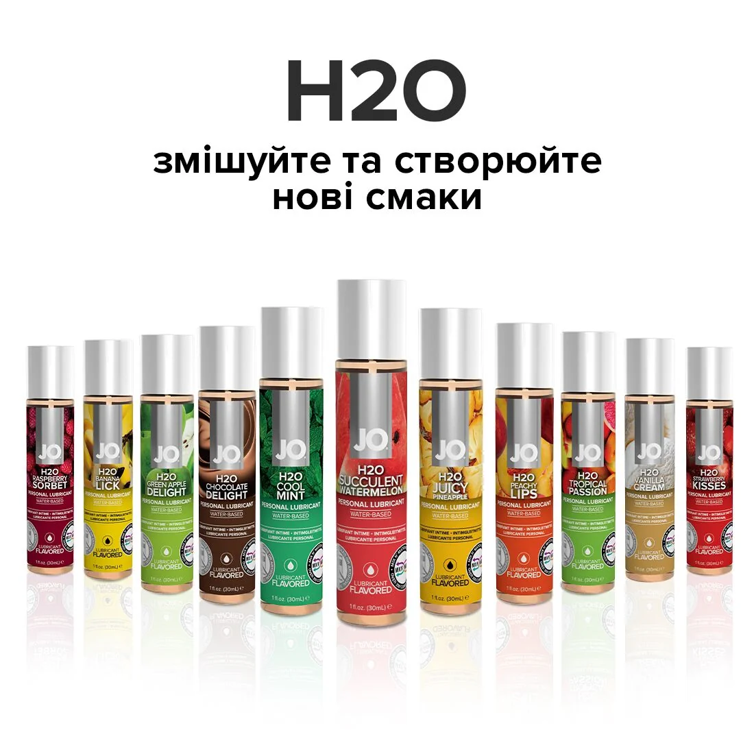 Змазка на водній основі JO H2O Watermelon 120ml 7 Змазка на водній основі JO H2O Watermelon 120ml - Зображення 5