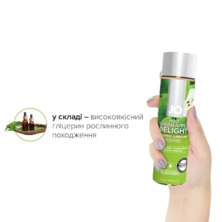 Зображення Змазка на водній основі JO H2O Green Apple 120ml