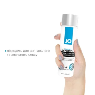 Густа змазка водно-силіконова JO Classic Hybrid 120ml 9 Густа змазка водно-силіконова JO Classic Hybrid 120ml - Зображення 4