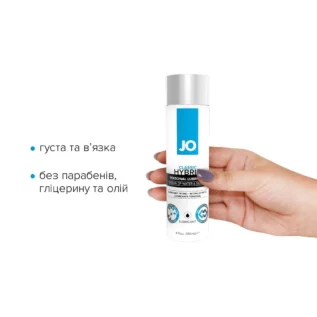 Alternative view of Густа змазка водно-силіконова JO Classic Hybrid 120ml