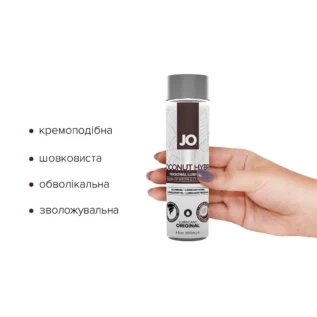 Alternative view of Змазка-крем з кокосовою олією JO Coconut Hybrid ORIGINAL 129ml