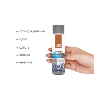 Alternative view of Анальна змазка JO ANAL H2O — COOLING 120ml