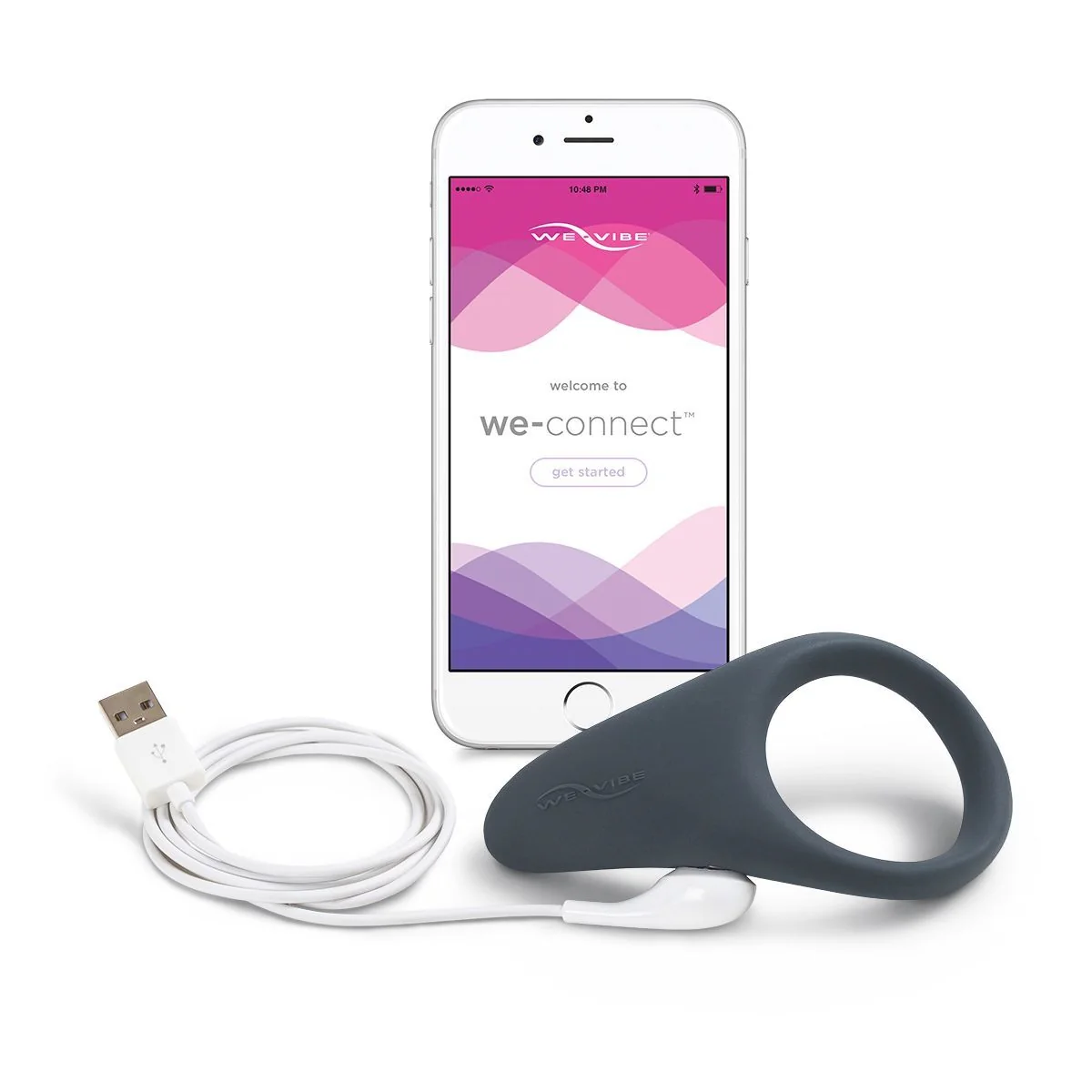 Смарт-віброкільце під одяг VERGE BY WE-VIBE SLATE 3 Смарт-віброкільце під одяг VERGE BY WE-VIBE SLATE