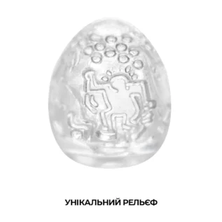 Мастурбатор-яйце Tenga Keith Haring Egg Dance 9 Мастурбатор-яйце Tenga Keith Haring Egg Dance - Зображення 3