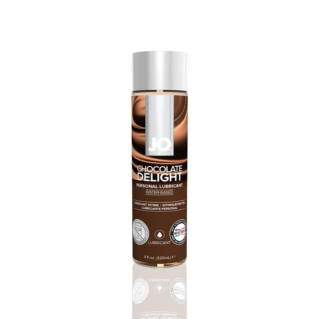Змазка на водній основі JO H2O Chocolate Delight 120ml 3 Змазка на водній основі JO H2O Chocolate Delight 120ml