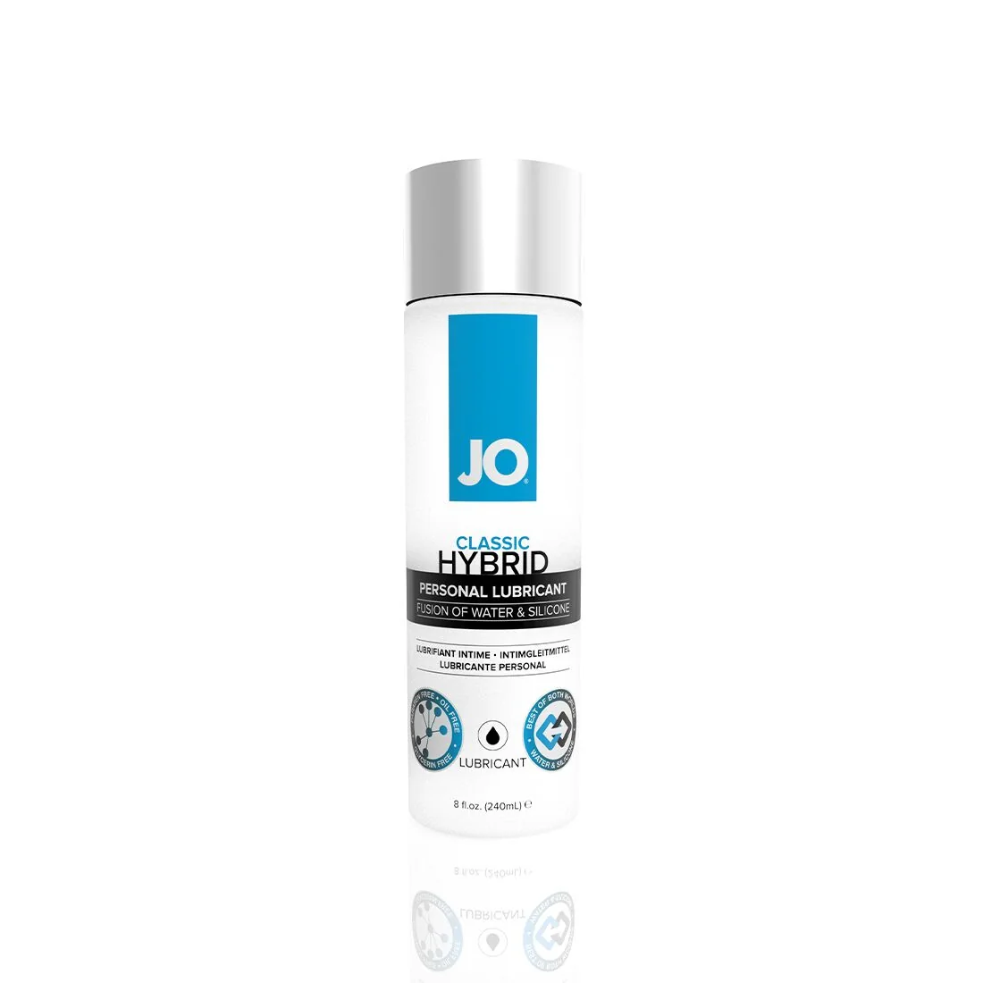 Густа змазка водно-силіконова JO Classic Hybrid 240ml 3 Густа змазка водно-силіконова JO Classic Hybrid 240ml