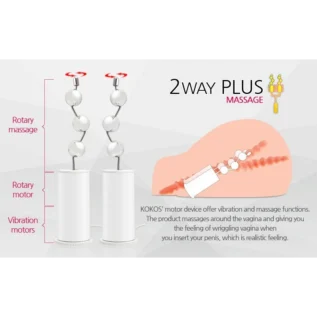 Зображення Мастурбатор Kokos Juliana 2WayPlus