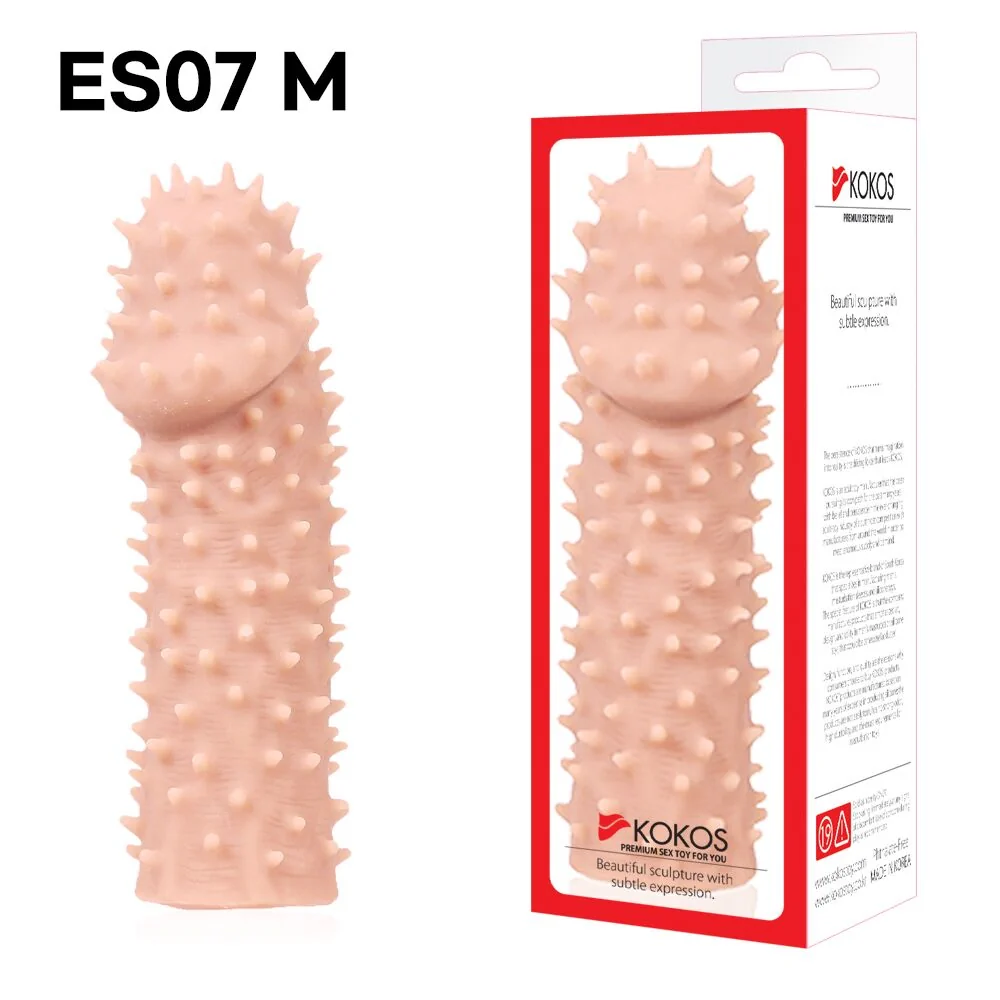 Насадка на член Kokos Extreme Sleeve ES.07 розмір M 5 Насадка на член Kokos Extreme Sleeve ES.07 розмір M - Зображення 3