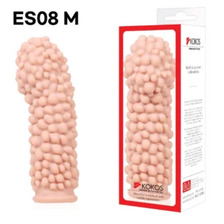 Насадка на член Kokos Extreme Sleeve ES.08 розмір M 9 Зображення Насадка на член Kokos Extreme Sleeve ES.08 розмір M