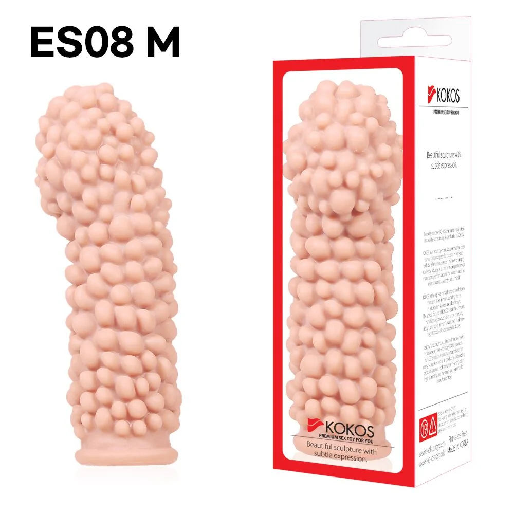 Насадка на член Kokos Extreme Sleeve ES.08 розмір M 5 Насадка на член Kokos Extreme Sleeve ES.08 розмір M - Зображення 3