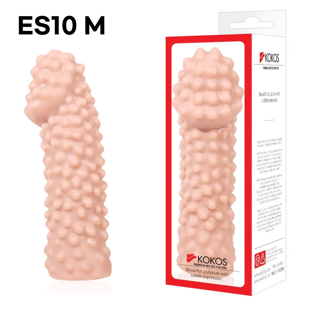 Насадка на член Kokos Extreme Sleeve ES.10 розмір M 5 Насадка на член Kokos Extreme Sleeve ES.10 розмір M - Зображення 3