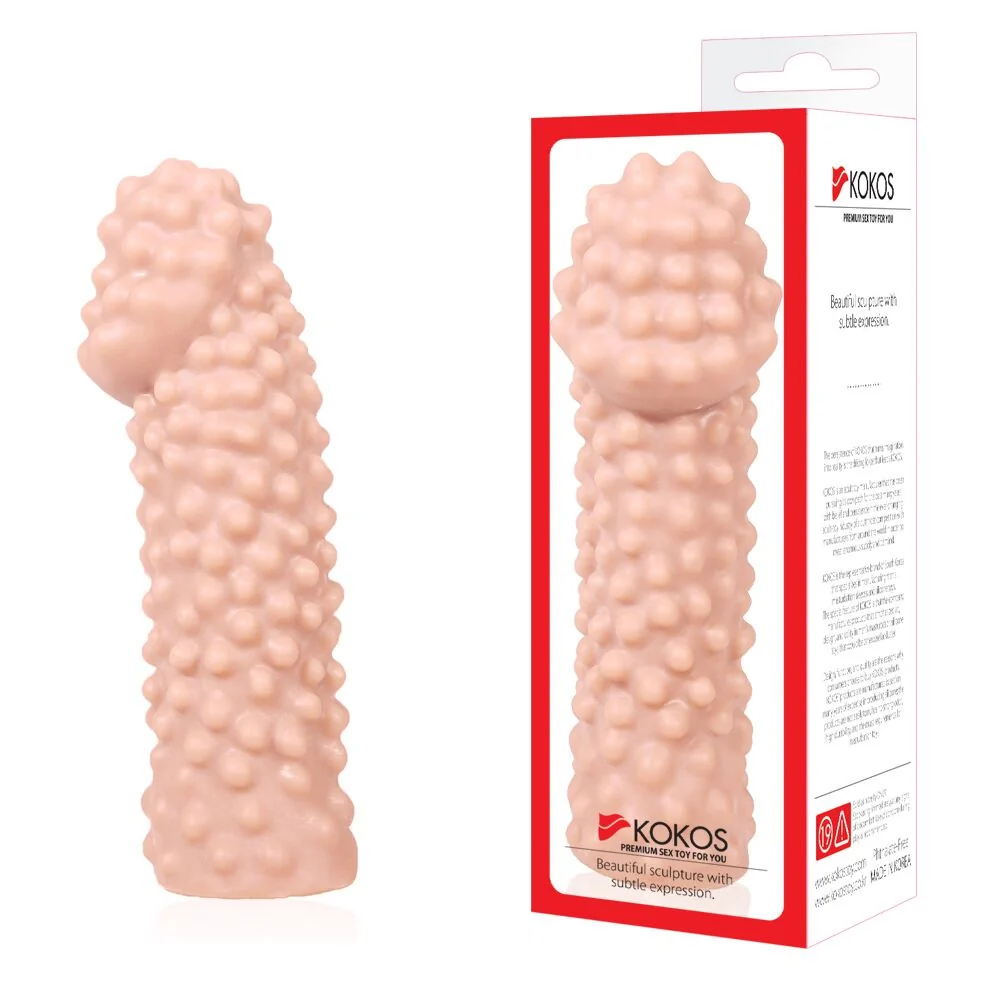 Насадка на член Kokos Extreme Sleeve ES.10 розмір M 6 Насадка на член Kokos Extreme Sleeve ES.10 розмір M - Зображення 4