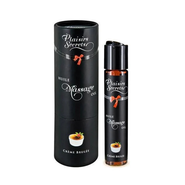 Масажна олія Plaisirs Secrets Creme Brulee 59ml 3 Масажна олія Plaisirs Secrets Creme Brulee 59ml