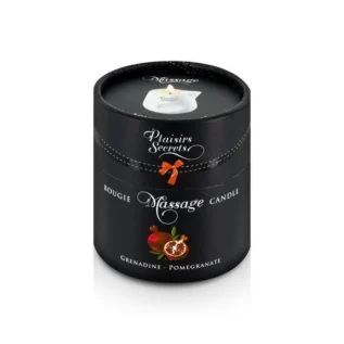 Масажна свічка Plaisirs Secrets Pomegranate 80ml - Зображення 3